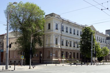 Moldova 'da. 07.05.2024. Chisinau sokakları