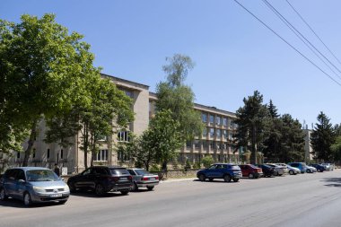 Moldova 'da. 07.05.2024. Chisinau sokakları