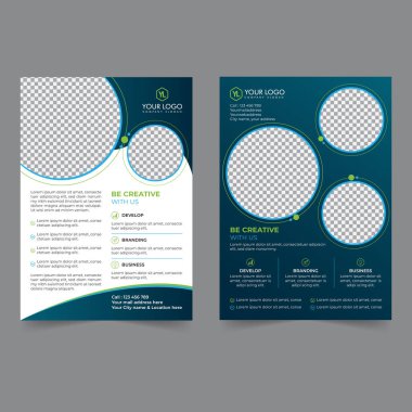 İş broşürü tasarımı kurumsal broşür şürü geometrik şekil poster tasarımı gradyan soyut dergi arkaplan alanı fotoğraf için
