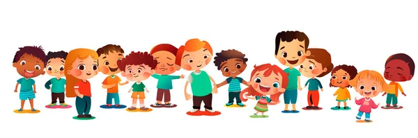 Kindertag Kinderillustration — Stockvektor