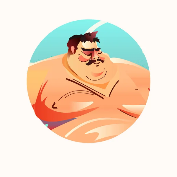 Karakter, yakışıklı adam, güzel adam, vücut pozitifliği