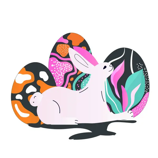 Paskalya bayramı, Paskalya vektör yumurtaları ve tavşanlar