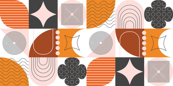 Geometric pattern. Seamless print. Vector geometric pattern.