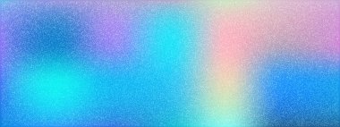 Tahıl desenli soyut bir arkaplan. Vektör, rüya gibi arka plan, neon tasarım elemanı. Modaya uygun holografik çözünmüş doku.