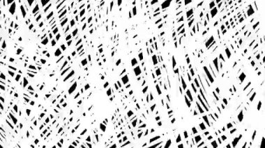 Bu animasyon, kesişen çizgiler ve değişik gölgelerle dolu dinamik bir kalem dokusu sergiliyor, görsel sunumları geliştirmek için mükemmel canlı sanatsal bir atmosfer yaratıyor..