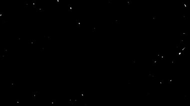 Bir gece gösterimi sırasında eski bir tiyatro sahnesinde klasik sinemanın nostaljik gürültüsünü ve görsel efektlerini tasvir eden animasyon.