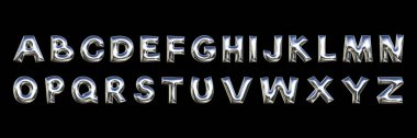 Metalik harfler, boyutsal görünümlerini geliştiren çarpıcı bir yarım ton etkisi gösterir. Bu da onları yaratıcı tasarımlar ve promosyon malzemeleri için ideal kılar..