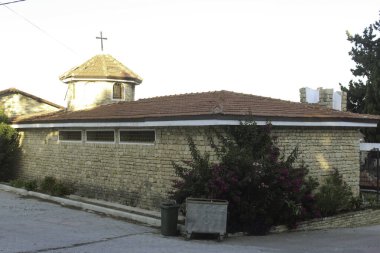 Samandağ-Hatay, Türkiye - 24 Haziran 2023: Hatay 'daki Vakıflı Köyü Ermeni Kilisesi.