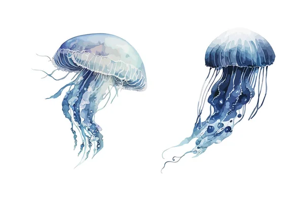 Clipart Medusa Ilustração Vetorial Isolada —  Vetores de Stock