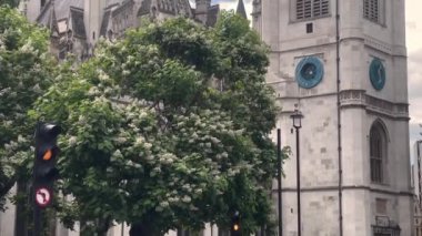 Westminster Manastırı 'nın dışı, Londra, İngiltere, İngiltere