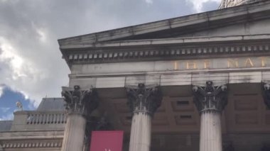 St Martin in the Fields Church in London Trafalgar Square - United Kingdom UK, 4k