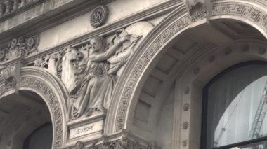 Central London facades exterior architecture, Cabinet office government building, United Kingdom