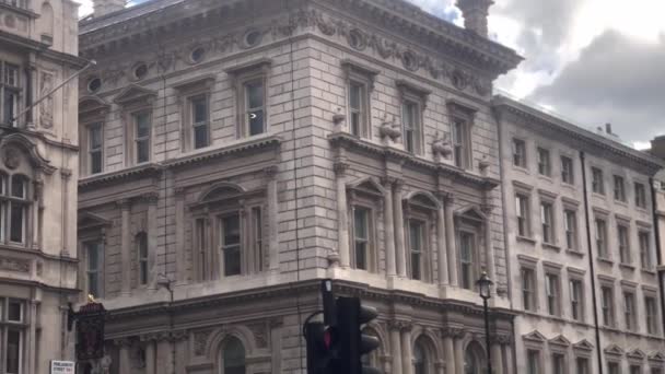 Central London Facades Exterior Architecture Cabinet Office Government Building Cinematic — Stok video
