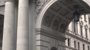 Central London facades exterior architecture, Cabinet office government building, United Kingdom