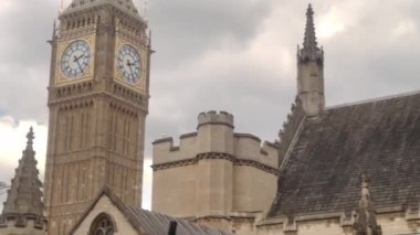 Big Ben saati, Londra, İngiltere, İngiltere, Westminster 4k 25.07.2022