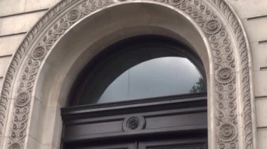 Central London facades exterior architecture, Cabinet office government building, 4k cinematic, United Kingdom