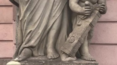 Berlin, Zeughaus Müzesi dış heykeller, Almanya 