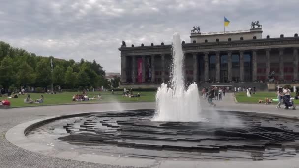 Берлинский Музей Альтес Берлин Германия 2022 — стоковое видео
