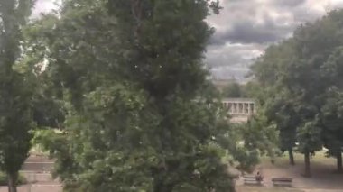 Old car in shop, Berlin, Germany 