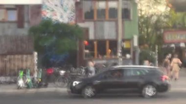 Berlin city view in motion, Germany