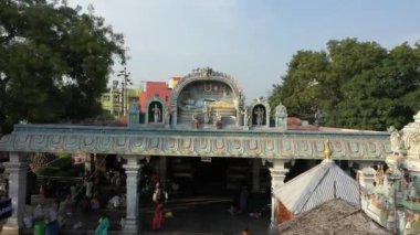 Old city view in India