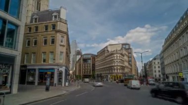 London finanical center timelapse hyperlapse, England - 22.06.2022