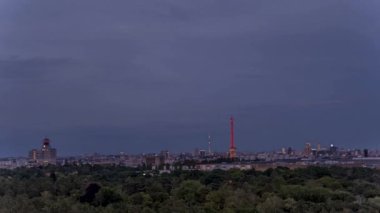 Berlin city at evening time in Germany