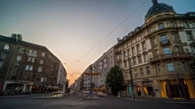 Eastern Berlin, panoramic hyperlapse timelapse, Germany - 22.05.2022