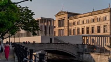 Berlin, James Simon Galerisi, panoramik hiperhız zaman aşımı, Almanya 22.05.2022 