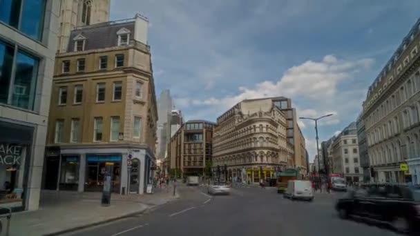 London Finanical Center Timelapse Hyperlapse England 2022 — Vídeos de Stock