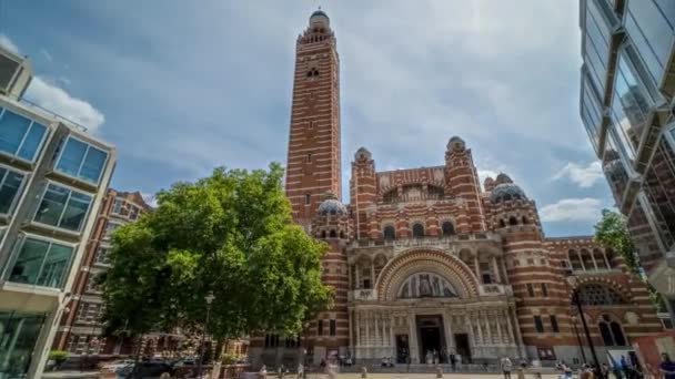 London Westminster Cathedral Timelapse Hyperlapse England 2022 — Video