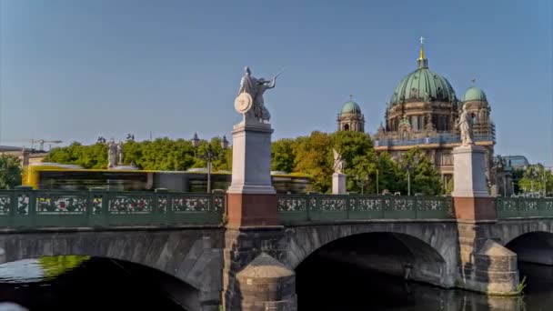Berlin Panoramic Hyperlapse Timelapse Germany 2022 — Stock video