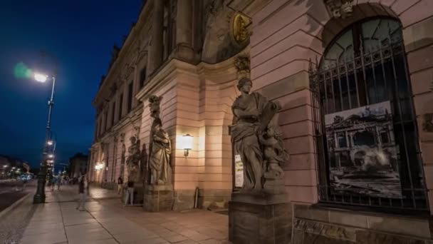 ベルリン ツイハウス博物館パノラマ過経過時間 ドイツ 2022 — ストック動画