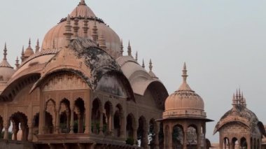 Mathura 'nın ünlü turizm merkezi Kusum Sarovar, Govardhan mathura uttarpradesh India