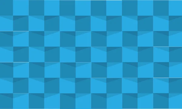 Fond Motif Simple Couleur Bleue Fond — Image vectorielle