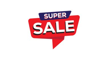 supersale vektör şablonu, tasarım, satış etiketi, afiş, poster, el ilanı