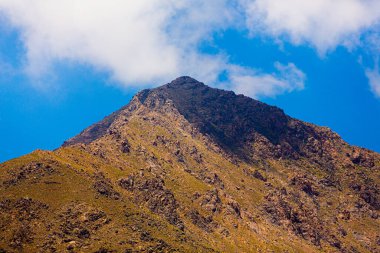 Fas 'taki Imlil Dağı Zirvesi