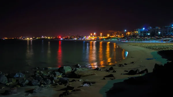 Nachtleven Het Strand Cabo Negro — Stockfoto