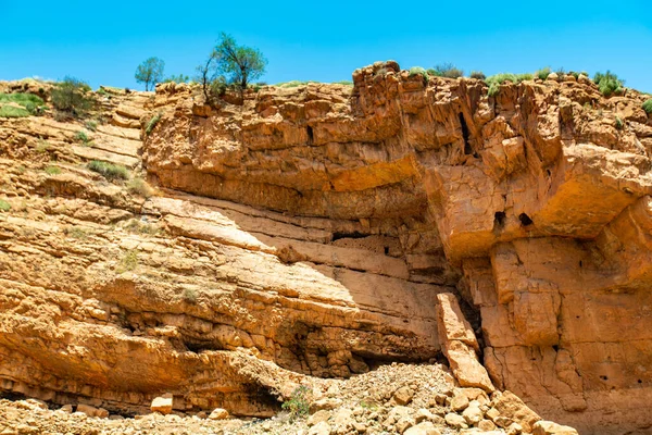 Печери Районі Уед Ахансаль Марокко — стокове фото