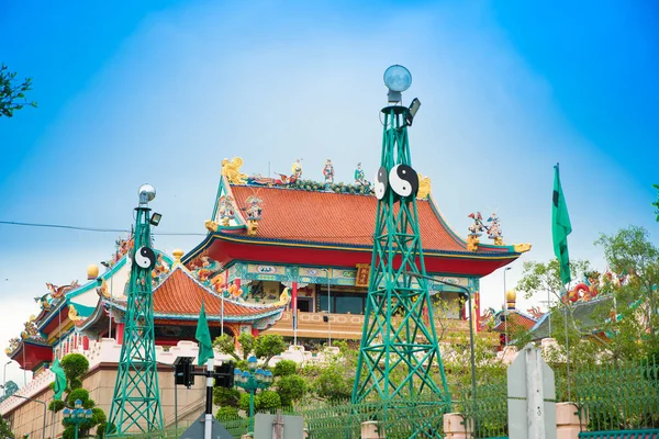 Chonburi Province Thaïlande Juin 2022 Anek Kusala Sala Viharn Sien — Photo