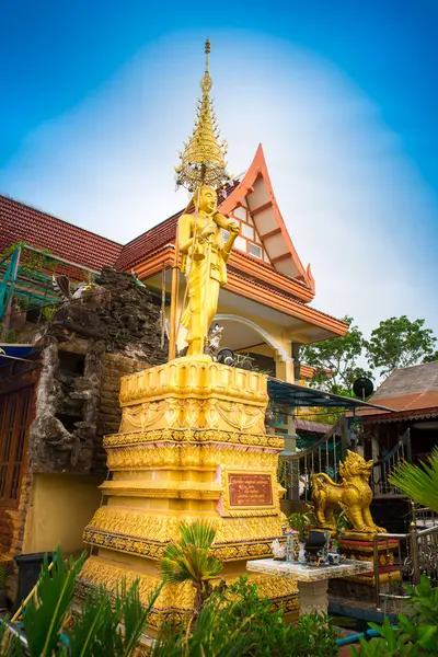 Паттая Таиланд Июня 2022 Года Храм Ват Нонг Наружный Кадр — стоковое фото