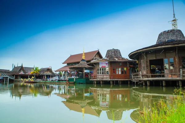 Паттая Таиланд Июня 2022 Года Плавающий Рынок Паттайи Красочное Изображение — стоковое фото