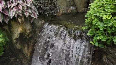 Çin Tapınağında Kırmızı Fenerler Dikey 4K Kültürel ve Ruhani Video