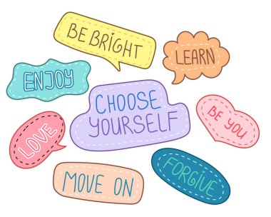 Kendinize motivasyon etiketleri