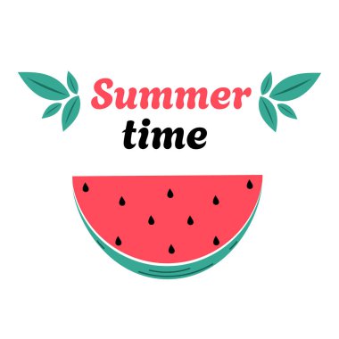 Karpuzlu yaz zamanı posteri.