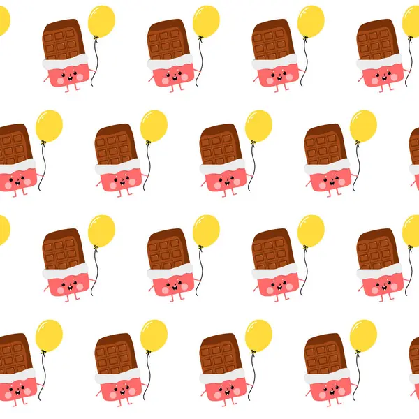 Beyaz arkaplanda kusursuz çikolata karakteri.