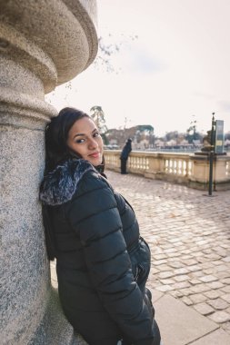 El Retiro Parkı 'ndaki Kadın
