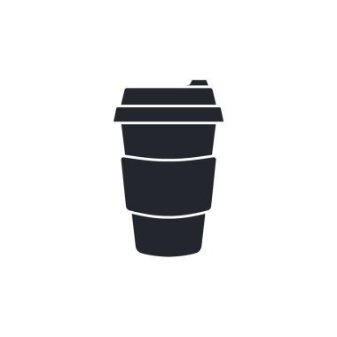 Yeniden kullanılabilir kahve fincanı ya da seyahat kupası. Tek kullanımlık atıkları, sürdürülebilir alışkanlıkları ve sıfır atık ömrünü azaltmanın sembolü.