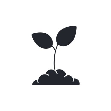 Toprak yığınında büyüyen genç bir fidan. Yeni büyümeyi, yeniden ağaçlanmayı, bahçıvanlığı, doğayı ve gelecek için umudu temsil eder..