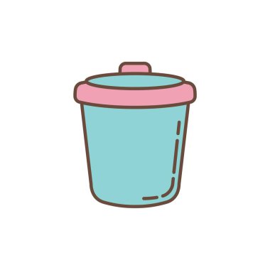 Evrensel geri dönüşüm sembolü olan geri dönüşüm kutusu. Atık yönetimi, çöp ayıklama ve çevre sorumluluğunu temsil eder.